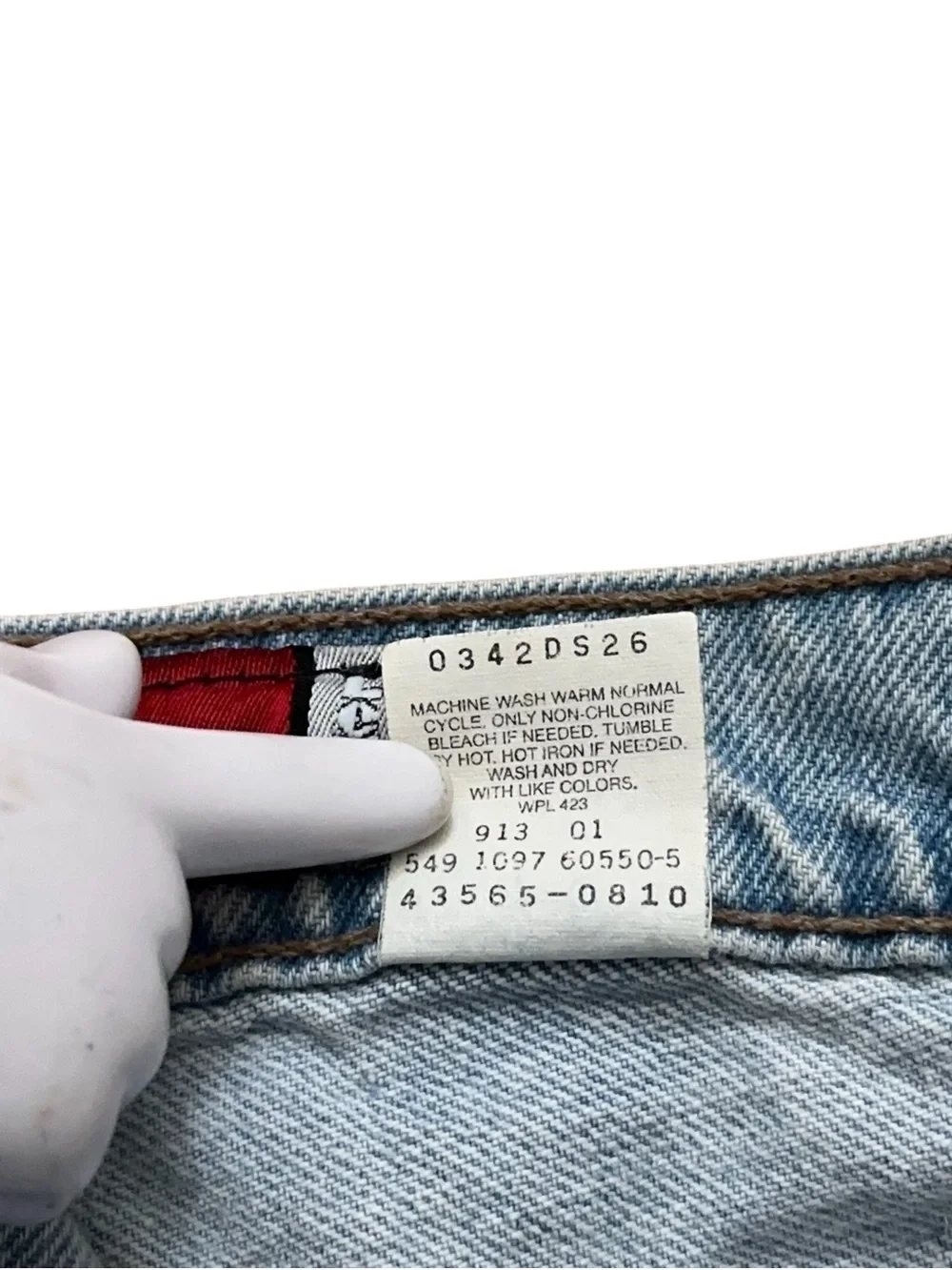 Levi's Silver Tab Denim Jeans Mens 36x32 (Fits 36x30) Loose Baggy Blye VTG 90s